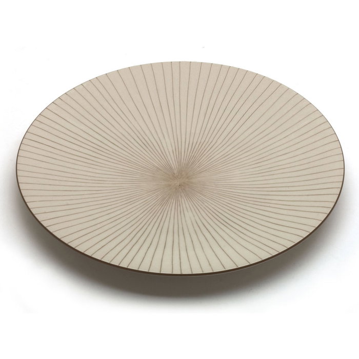 Avet Plato Llano Radial Stoneware 27,5 cm (6 Unidades)